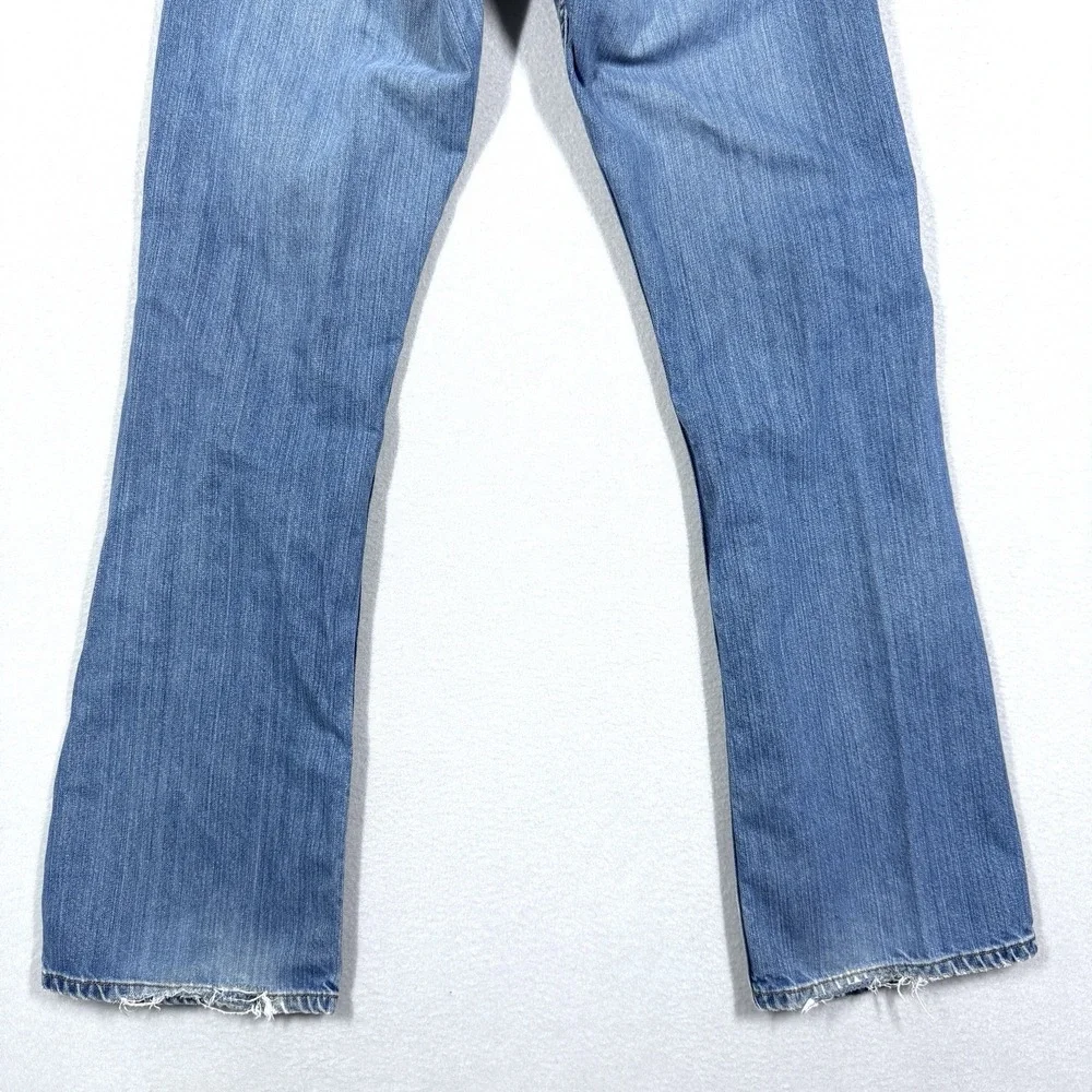 Levis 527 Jeans Mens 29x32 Boot Cut Western Denim Bootcut Y2K Medium Wash Blue